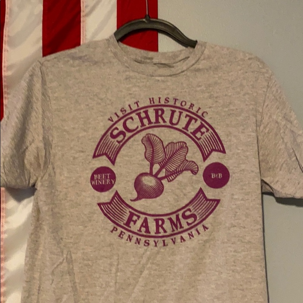 THE OFFICE vintage as Schrute Farms shirt